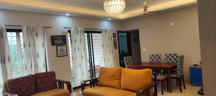 Living Room, pride-platinum 2 Bedroom 1220 Sq.Ft. Apartment In Baner Pune 8450019