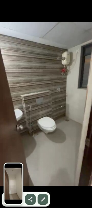 Bathroom in 1.5 BHK Apartment at Lodha Palava Downtown, Dombivli East – for Rent