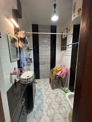 Attached Bathroom in 3 BHK Apartment at Sector 5, Dwarka – for Rent