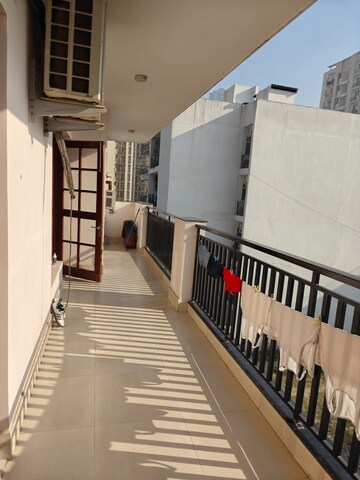 Balcony in 2 BHK Builder Floor at Ansal API Esencia, Sector 67 – for Rent