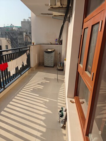 Balcony in 2 BHK Builder Floor at Ansal API Esencia, Sector 67 – for Rent