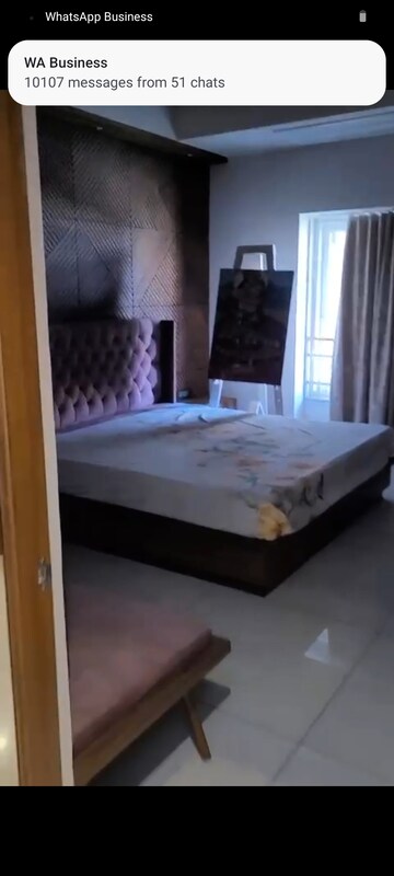 Bedroom in 4 BHK Apartment at Adani La Marina, Shantigram – for Rent