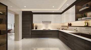 Kitchen in 3 BHK Apartment at Sobha Manhattan Towers Town Park, Hosur Road – for Sale