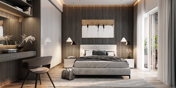 Bedroom in 3 BHK Apartment at Sobha Manhattan Towers Town Park, Hosur Road – for Sale