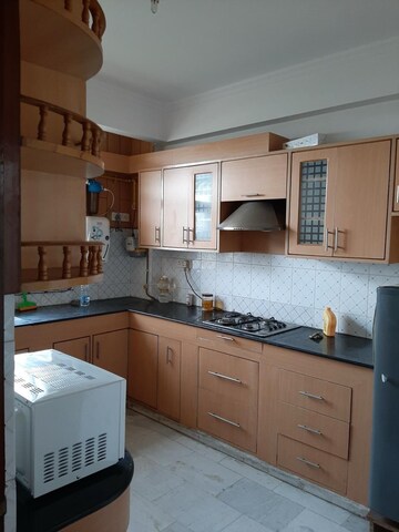Kitchen in 3 BHK Apartment at Sector 4, Dwarka – for Rent