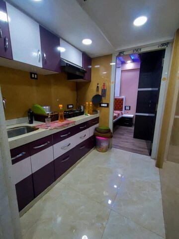 Kitchen in 2 BHK Apartment at Yamuna Villa, Andheri West – for Rent