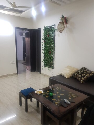 Living Room in 3 BHK Builder Floor at Ansal API Esencia, Sector 67 – for Rent