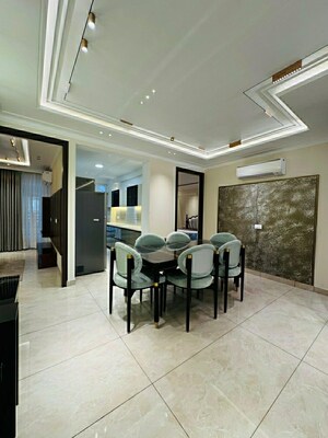 Living Room in 3 BHK Apartment at Ambala Highway – for Sale