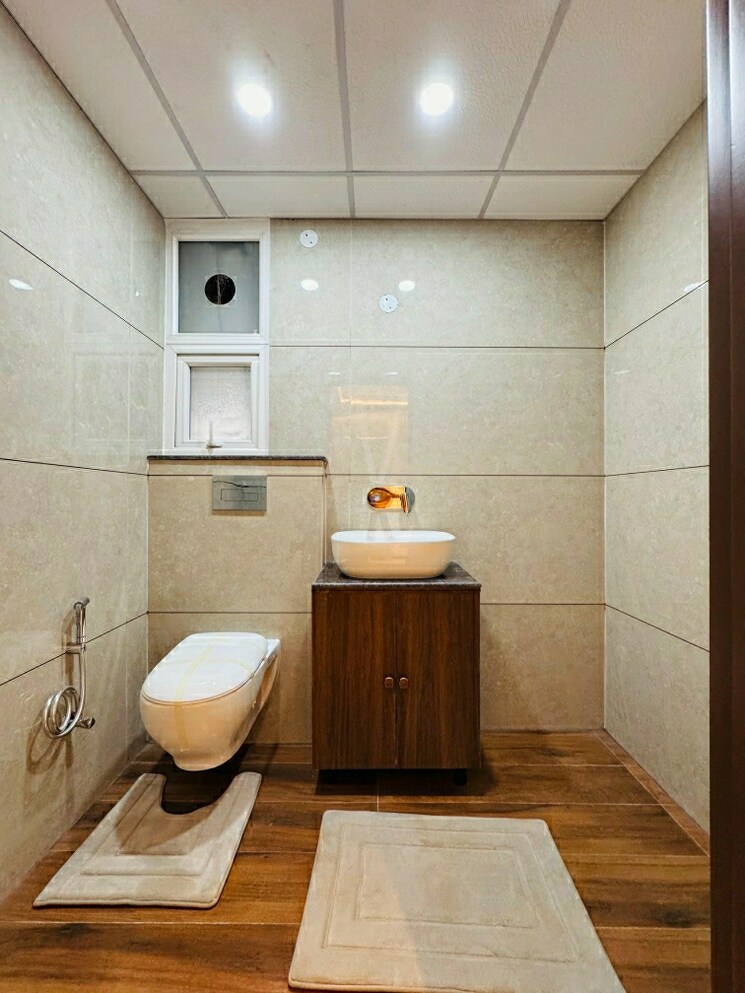 Bathroom, ambala highway 3 Bedroom 2025 Sq.Ft. Apartment In Ambala Highway Zirakpur 8450352