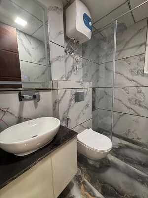 Bathroom in 3 BHK Builder Floor at SS Southend Floors, South City 2 – for Sale