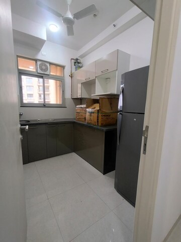 Kitchen in 1.5 BHK Apartment at Hiranandani Fortune City, New Panvel – for Rent