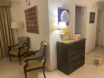 Living Room in 3 BHK Apartment at DLF Park Place, Sector 54 – for Rent