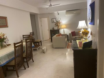 Living Room in 3 BHK Apartment at DLF Park Place, Sector 54 – for Rent