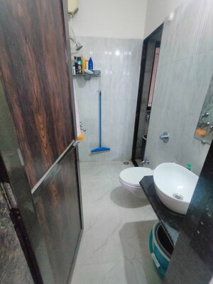 Bathroom in 2 BHK Apartment at Vihang Hills, Ghodbunder Road – for Sale