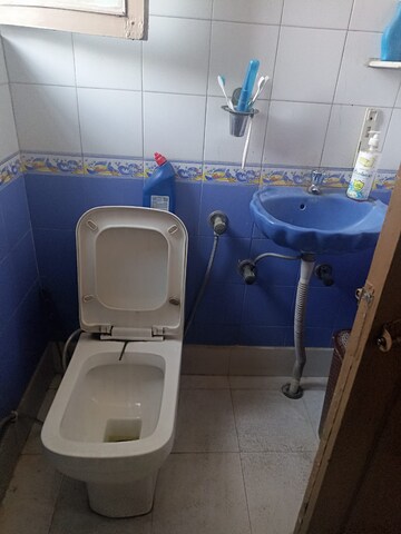 Bathroom in 2 BHK Apartment at Rohini Sector 13 – for Sale