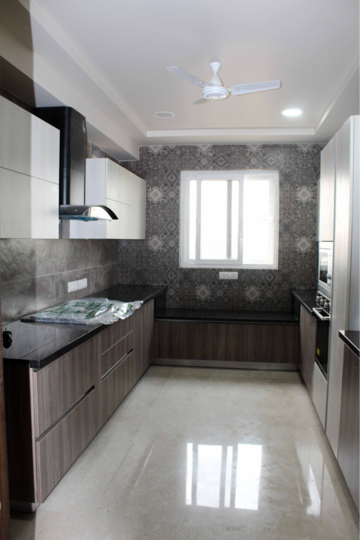 Kitchen in 3 BHK Builder Floor at Gulmohar Park – for Rent