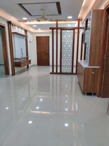 Living Room in 4 BHK Apartment at Prestige High Fields, Gachibowli – for Rent