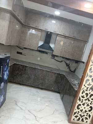 Kitchen in 3 BHK Builder Floor at Knowledge Park V Greater Noida – for Sale