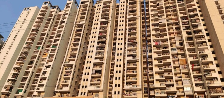 Exterior View, ajnara-le-garden 2 Bedroom 875 Sq.Ft. Apartment In Sector 16b Greater Noida Greater Noida 8450624