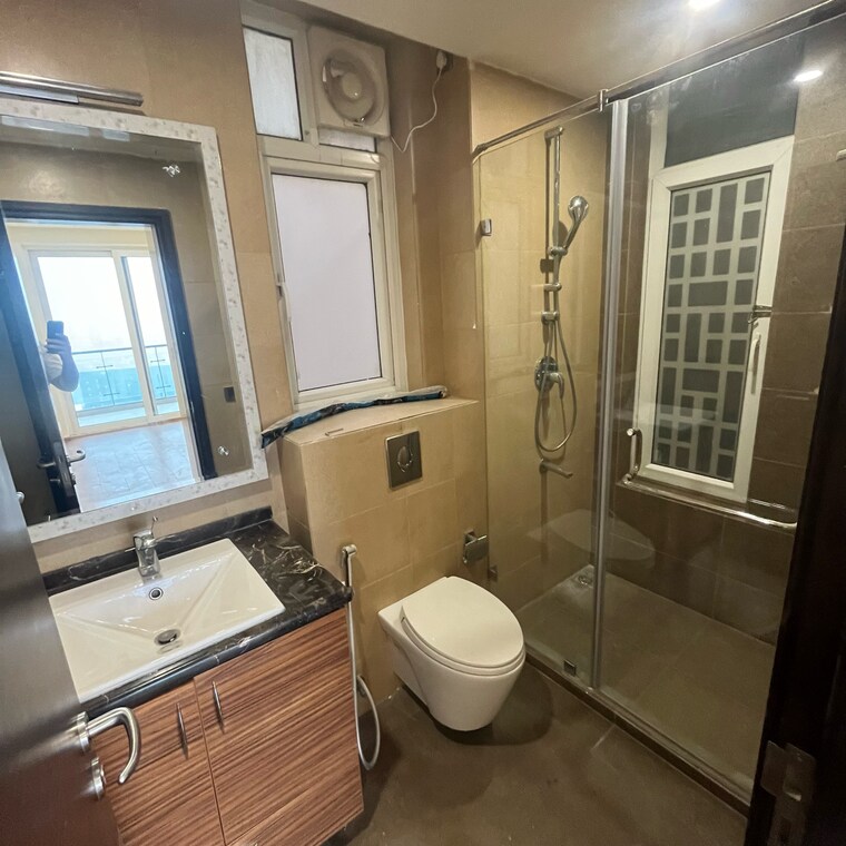 Attached Bathroom, mahindra-luminare 3 Bedroom 2985 Sq.Ft. Apartment In Sector 59 Gurgaon 8450741