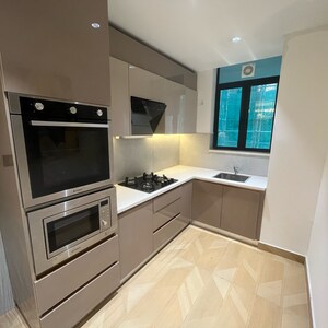 Kitchen in 3 BHK Builder Floor at Sector 63a – for Sale