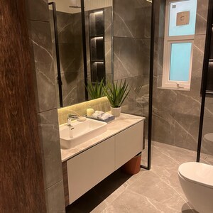 Bathroom in 3 BHK Builder Floor at Sector 63a – for Sale