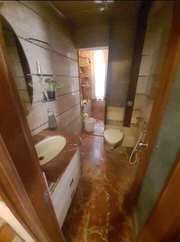 Bathroom in 3 BHK Penthouse at Khar West – for Rent