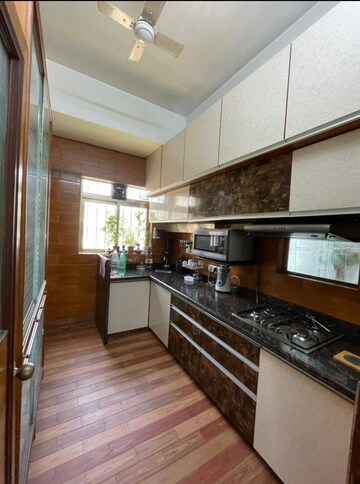 Kitchen in 3 BHK Penthouse at Khar West – for Rent