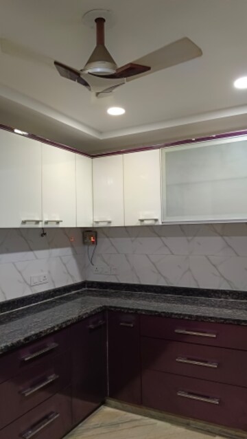 Kitchen in 4 BHK Builder Floor at New Friends Colony – for Rent