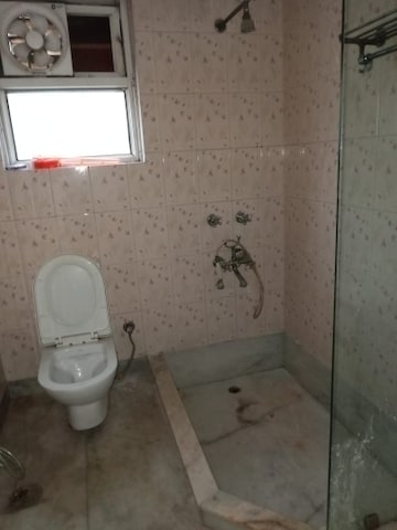 Bathroom in 4 BHK Builder Floor at New Friends Colony – for Rent