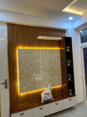 Living Room in 2 BHK Builder Floor at Knowledge Park V Greater Noida – for Sale