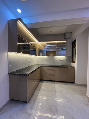 Kitchen in 2 BHK Builder Floor at Knowledge Park V Greater Noida – for Sale