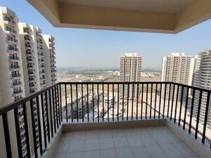 Balcony in 3 BHK Apartment at Purvanchal Royal City, Chi V Greater Noida – for Sale