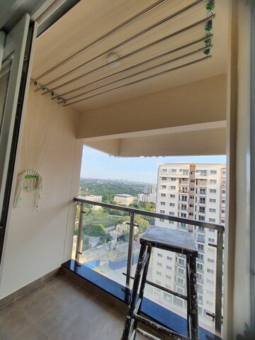 Balcony in 2.5 BHK Apartment at Kolte Patil iTowers Exente, Electronic City Phase I – for Rent