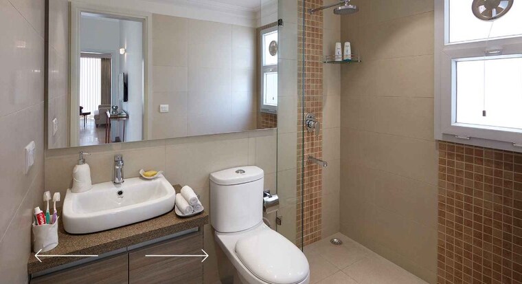 Bathroom, central-park-flower-valley 2.5 Bedroom 1093 Sq.Ft. Builder Floor In Sohna Sector 33 Gurgaon 8451183
