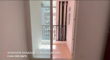 Balcony in 2 BHK Apartment at Raj Nagar Extension – for Sale