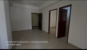 Building Lobby in 2 BHK Apartment at Raj Nagar Extension – for Sale