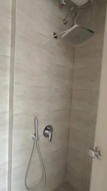 Bathroom in 3 BHK Apartment at Adani Ten BKC, Bandra East – for Rent