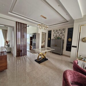 Living Room in 3 BHK Builder Floor at Gmada Aerocity – for Sale