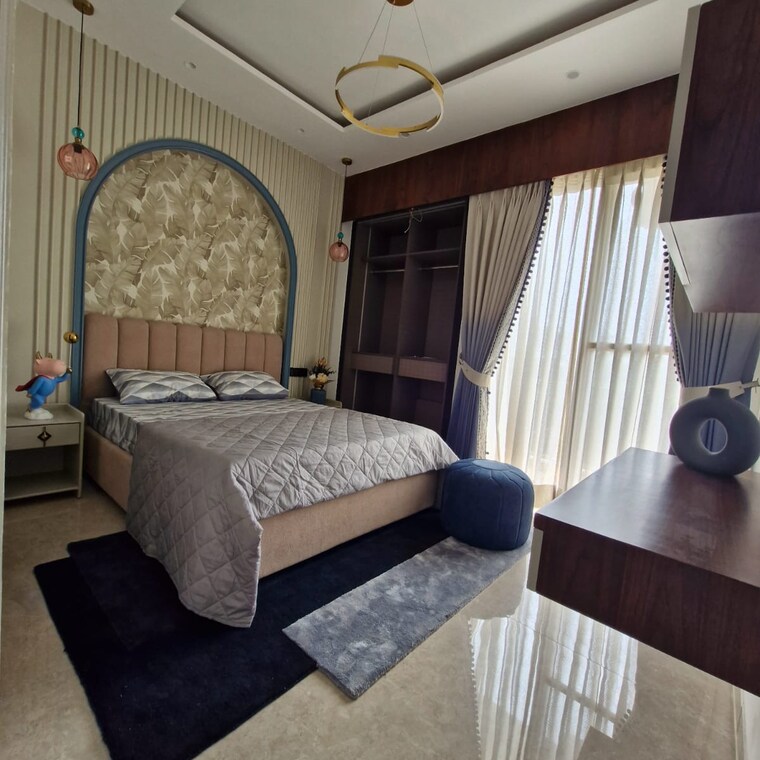Bedroom, gmada aerocity 3 Bedroom 202 Sq.Yd. Builder Floor In Gmada Aerocity Zirakpur 8451134