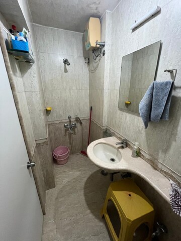 Bathroom in 2 BHK Apartment at Bandra West – for Rent