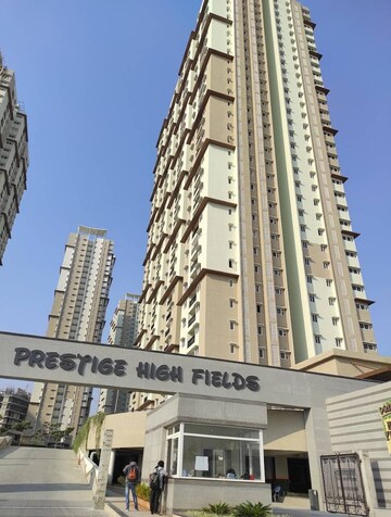 3 BHK Apartment – Exterior View View at Prestige High Fields, Gachibowli - for Rent