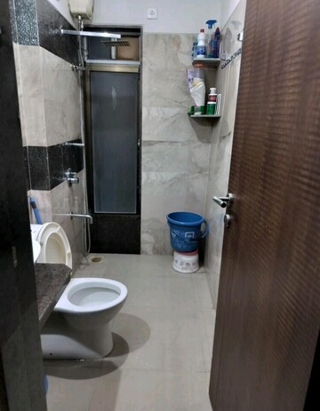 Bathroom in 3 BHK Apartment at Acme Ozone, Manpada – for Rent