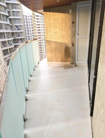 Balcony in 3 BHK Apartment at Acme Ozone, Manpada – for Rent