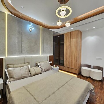 Bedroom in 3 BHK Apartment at Dhakoli Village – for Sale