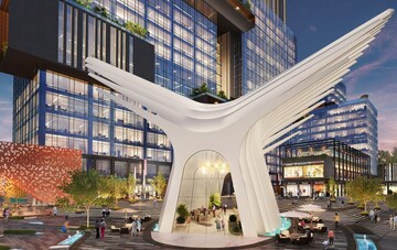  Shop – Exterior View View at GYGY Mentis, Sector 140 - for Sale