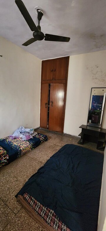 Bedroom in 3 BHK Builder Floor at Sarvodaya Enclave – for Rent