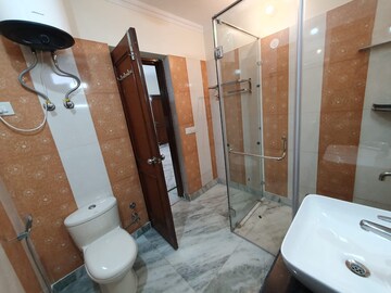Bathroom in 3 BHK Builder Floor at Sarvodaya Enclave – for Rent
