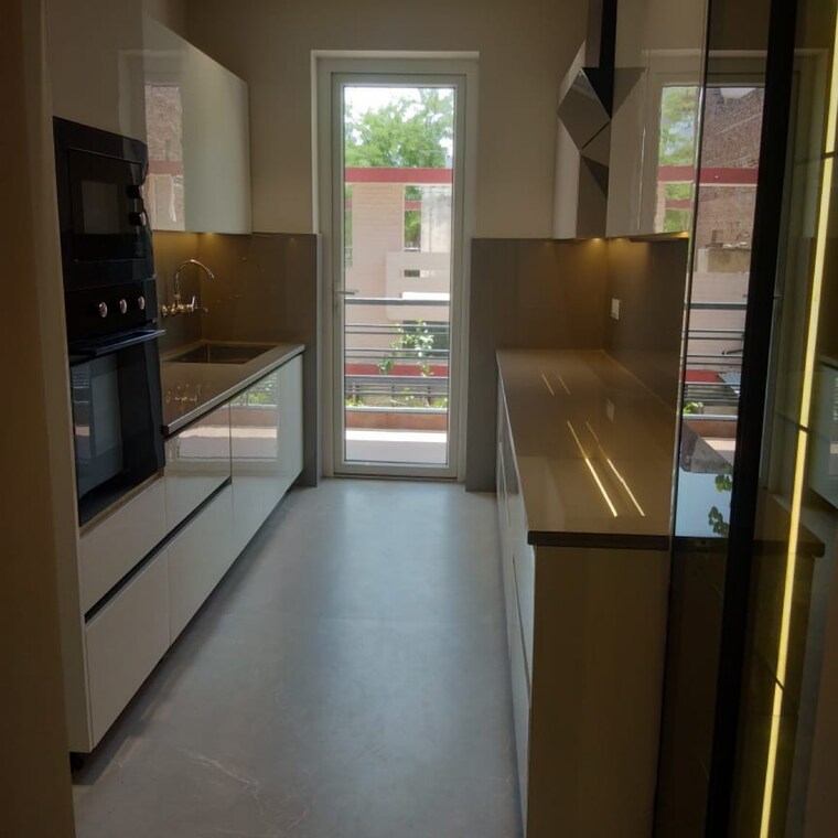 Kitchen, dhakoli village 3 Bedroom 1858 Sq.Ft. Apartment In Dhakoli Village Zirakpur 8451420