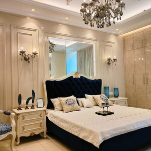 Bedroom in 3 BHK Apartment at Dhakoli Village – for Sale